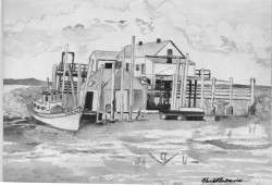 Tokeland Oyster Station by Charlotte Davis