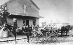 Tom and Sam Andrews Store, Oysterville c., 1915