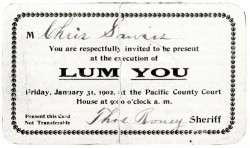 Invitation to a Hanging