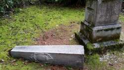Stevens' Marker, Knocked Off Its Base