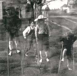 "The Old Fashioned Way" Oysterville, c. 1900