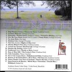 CD Back Cover - Photo of Colin heading across the meadow to work in the oyster beds