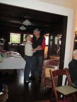 Carol and Tucker at Larry's House Concert 