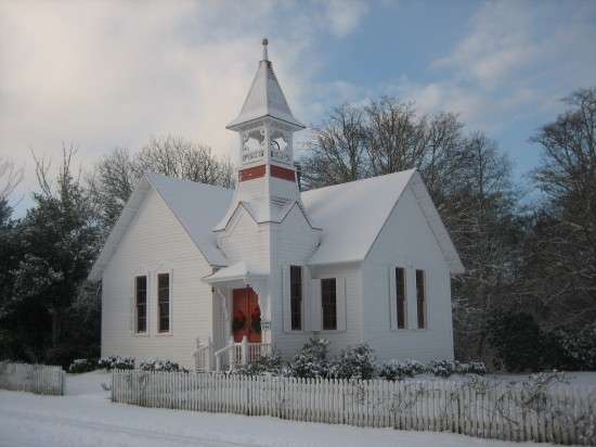 Snowy Thoughts from Oysterville