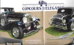 Concours d'Elegance Program