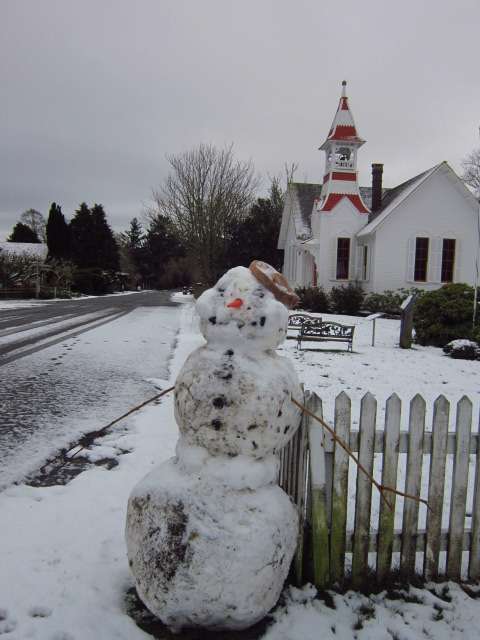 Dennis Driscoll's Snowman