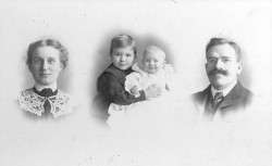 Dora and King Wilson with Robert and Mary, 1903