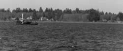 Dredge in Front of Oysterville, c. 1950s