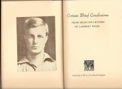 "Certain Brief Conclusions"