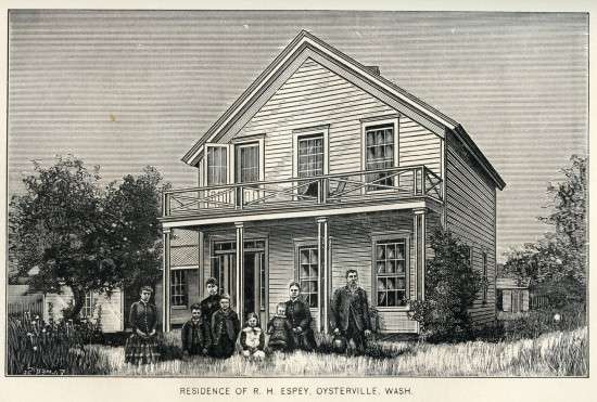Engraving from History of Washington copyright 1893