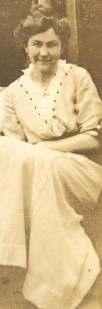 Eva Richardson, 1915 -- Eva Legerer's grandmother and my great-grandfather's second wife