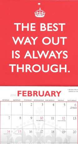 As of tomorrow...