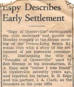 A News Clipping of Note