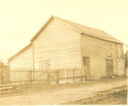 H.A. Espy Barn across from House