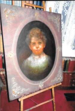 Portrait of Helen Medora Richardson by Cleora Stone Richardson, 1891