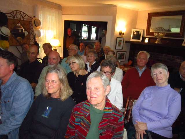 House Concert Audience, Sept. 2013