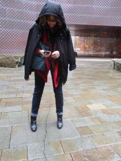Marta in the Rain at the DeYoung
