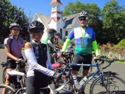 Visitors in Oysterville