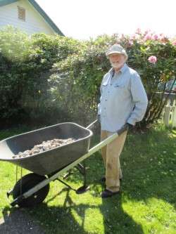 Wheelbarrow Rocker
