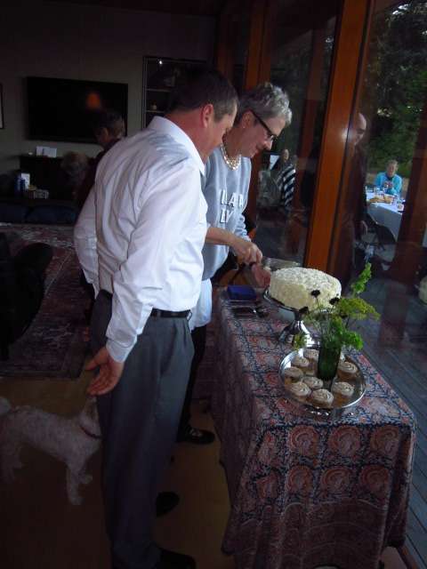 Mark and Betsy and the Wedding Cake