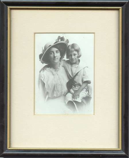 Mary Woods Little and Son Bill, 1914