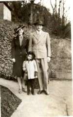 Mom, Dad, Sydney - May 12, 1940