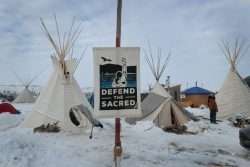 Winter at Standing Rock