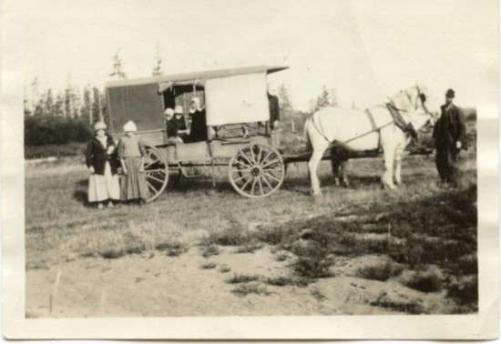 Mr. Lehman's Mail Wagon