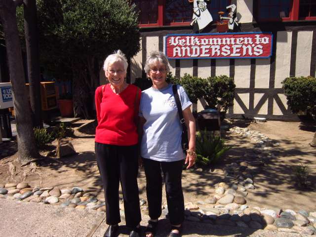 Nan and Sydbey on the road