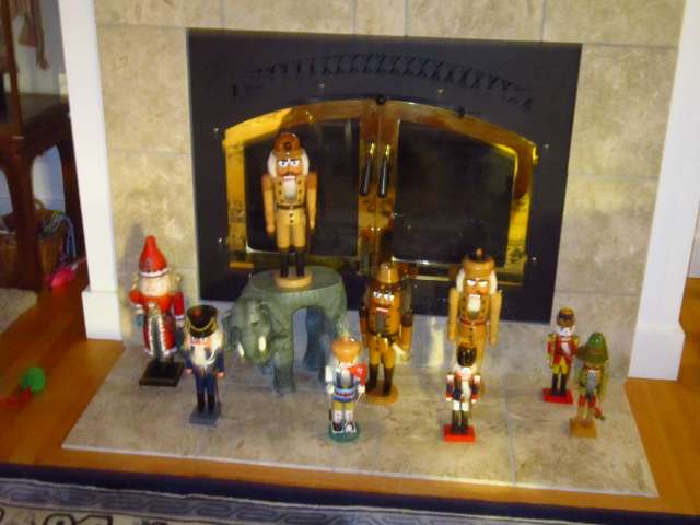 Nutcrackers on the Hearth