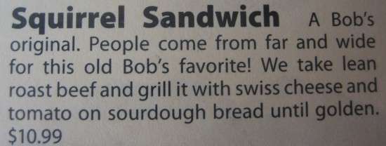 On the Menu at Bob's Burgers and Brew