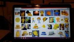 Online, A Gazillion Yellow Hats... And Me!