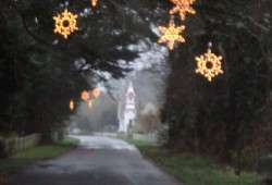 Oysterville Christmas Lights 2012
