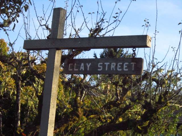 Oysterville Street Sign