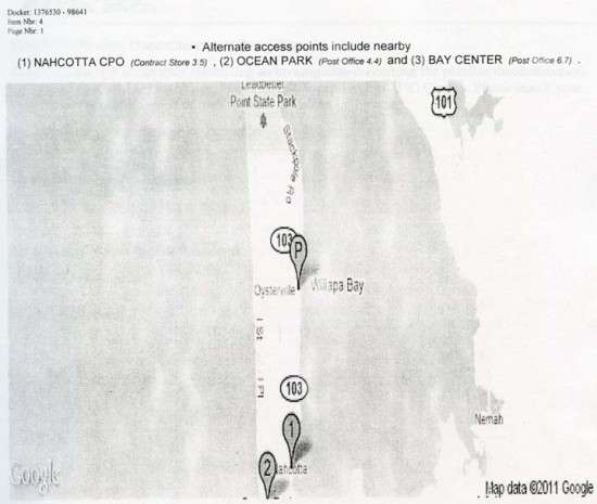 Page 4,USPS Study to Close Oysterville Post Office