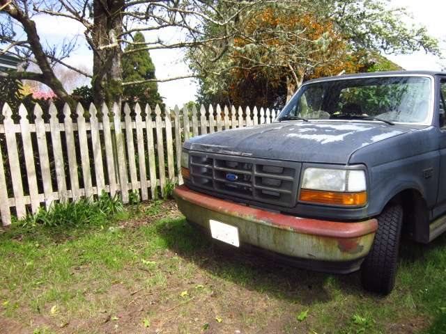 Parked in the Lane