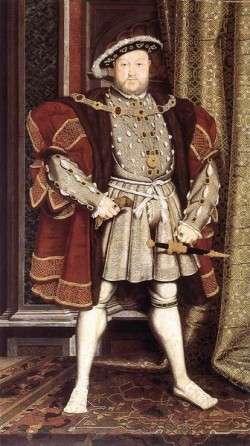 Lost Portrait of Henry viii by Hans Holbein the Younger