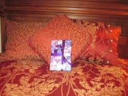 Purple Packaged Present