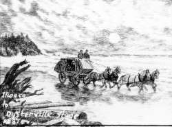 Ilwaco-to-Oysterville Stage (1860-1889)