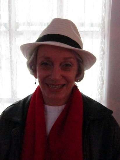 Sydney Backlit with Hat and Scarf