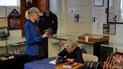 Signing "Jailhouse Stories"