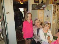 Sydney with Princesses Linda and Lydia