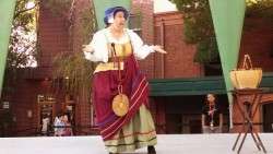 Tames Alan at the Oregon Shakespeare Fesstival Green Show, 2014