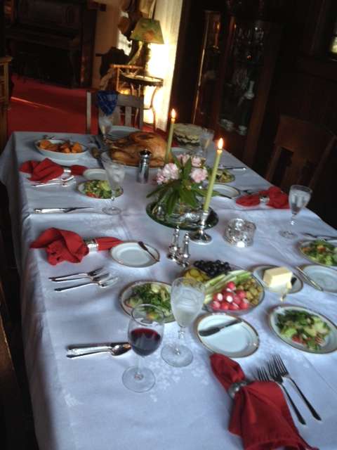 Thanksgiving Table 2013