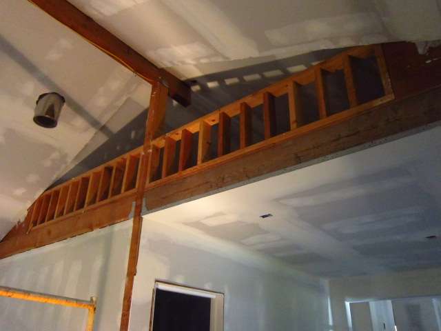 The Loft as seen from the Living Room