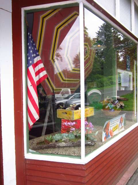 The Other Oysterville Store Window