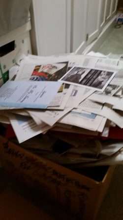 To be sorted, organized and...