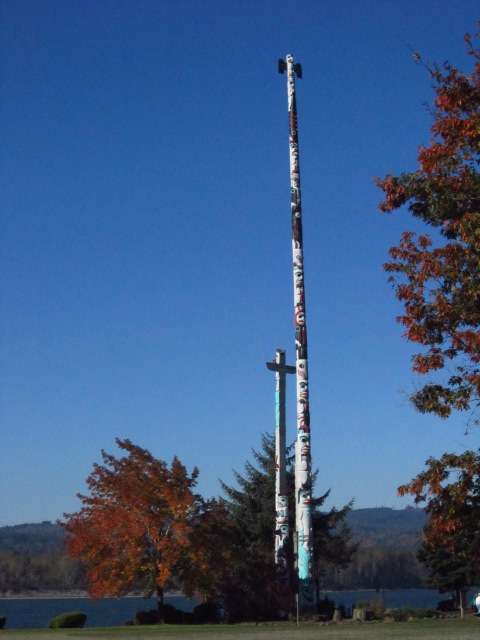 Totem Poles at Kalama