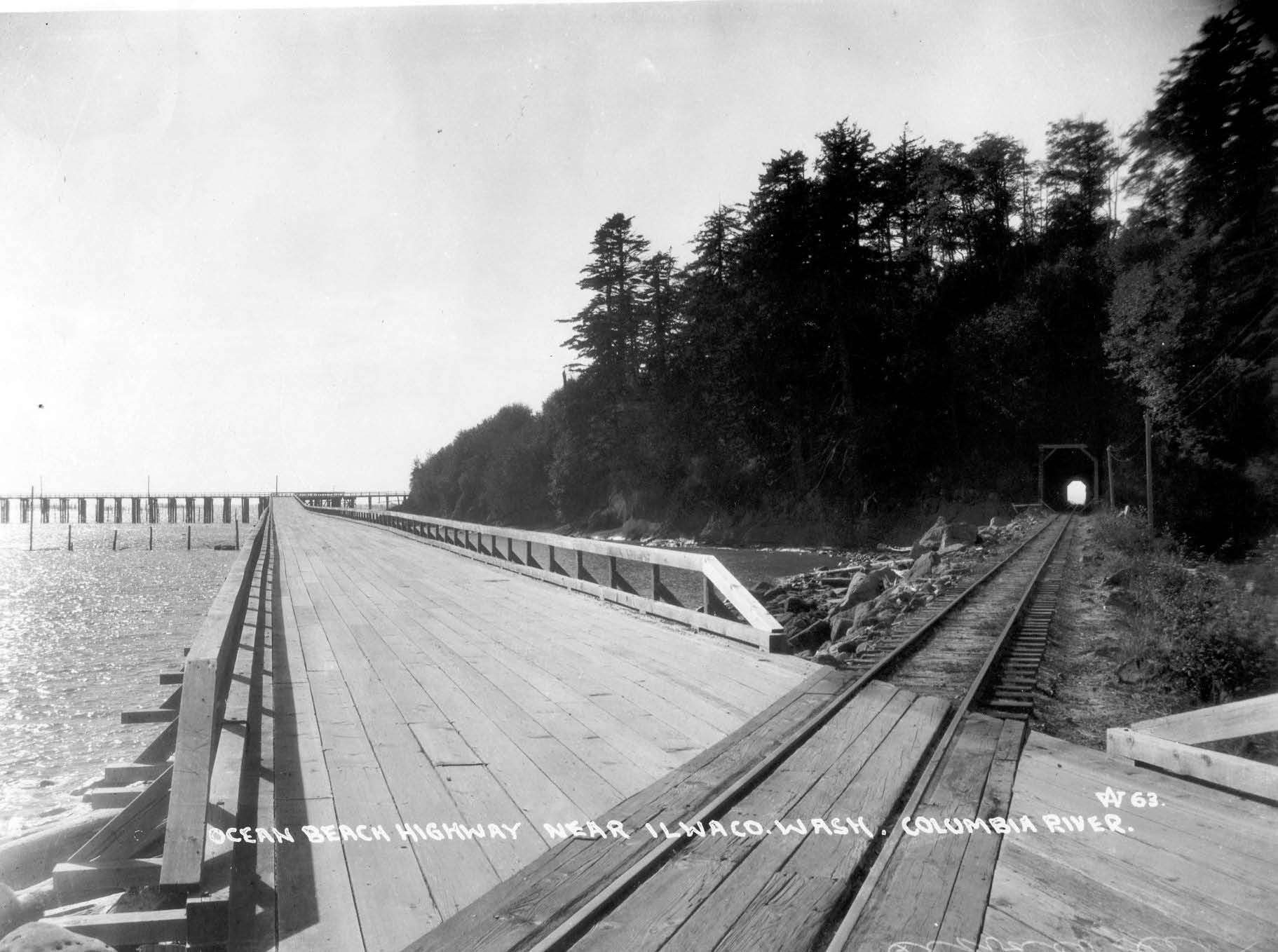 Tunnel looking West