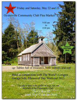 Today and Tomorrow!
